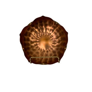 Hand Wrought Solid Copper Bowl.